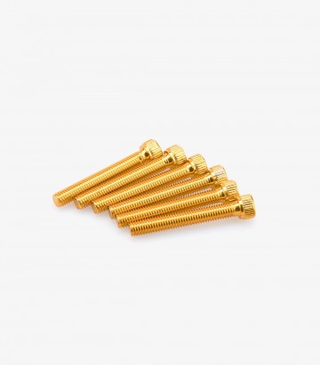 Blister 6 Tornillos Allen M8x55mm Amarillo Puig 0540G