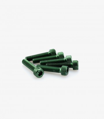 Blister 6 Tornillos Allen M8x35mm Verde Puig 0500V
