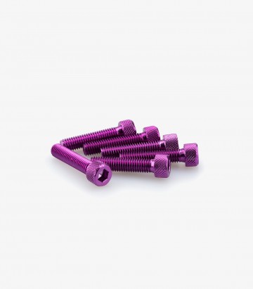 Puig 6 M8x35mm Allen Screws in Purple 0500L