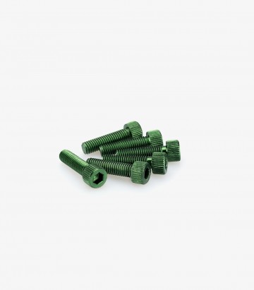 Blister 6 Tornillos Allen M8x30mm Verde Puig 0473V