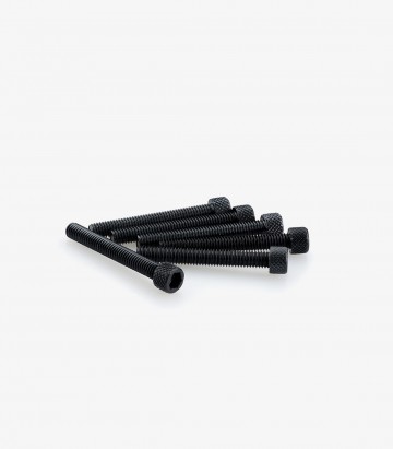 Puig 6 M6x45mm Allen Screws in Black 0370N