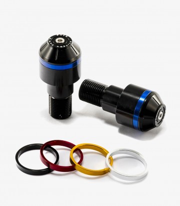 Contrapesos Cortos con aro Puig color Negro para Yamaha R125, R6