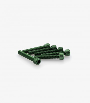 Blister 6 Tornillos Allen M6x35mm Verde Puig 0346V