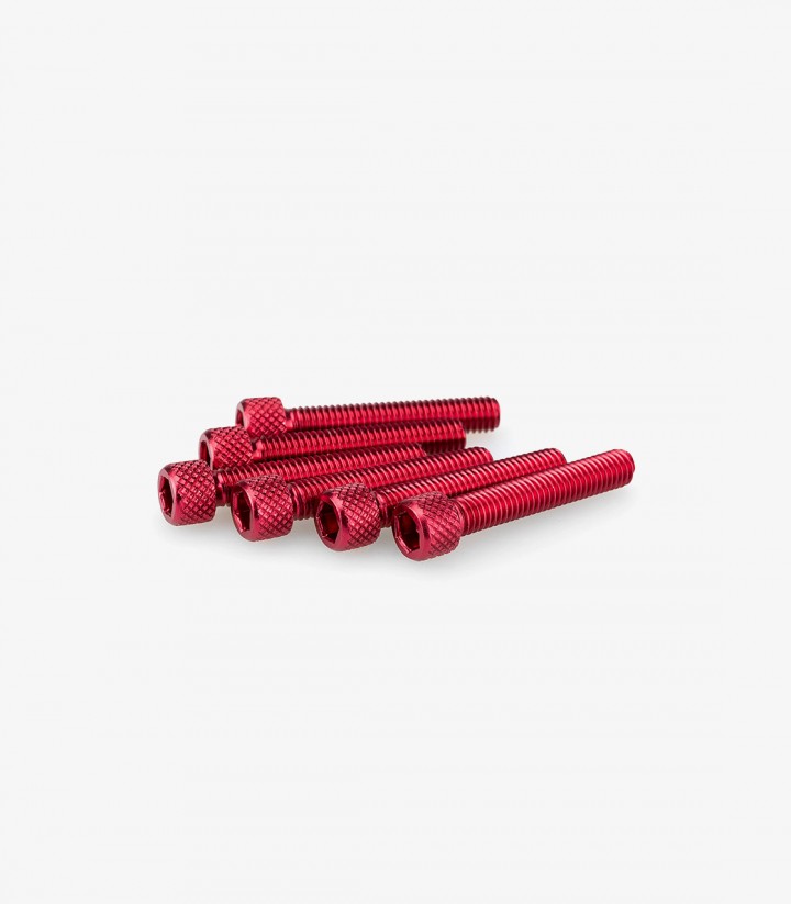 Blister 6 Tornillos Allen M6x35mm Rojo Puig 0346R