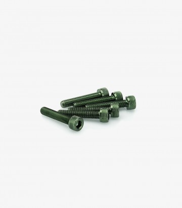 Blister 6 Tornillos Allen M5x25mm Verde Puig 0185V