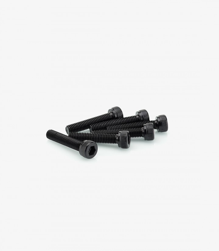Blister 6 Tornillos Allen M5x25mm Negro Puig 0185N