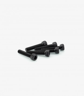Puig 6 M5x25mm Allen Screws in Black 0185N