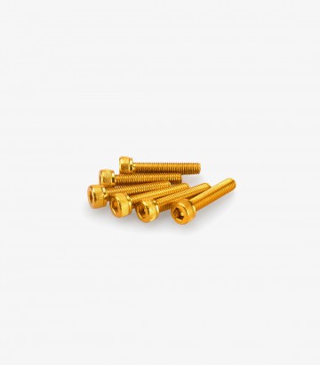 Blister 6 Tornillos Allen M5x25mm Amarillo Puig 0185G