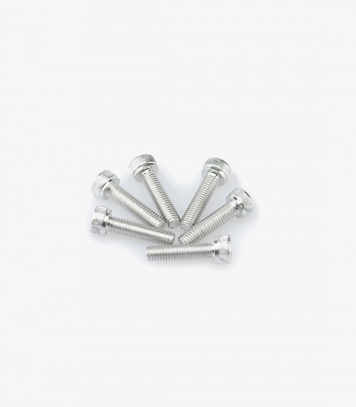 Blister 6 Tornillos Allen M5x20mm Plateado Puig 0147P
