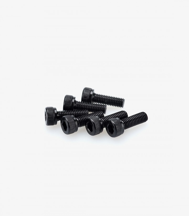 Blister 6 Tornillos Allen M5x15mm Negro Puig 0146N
