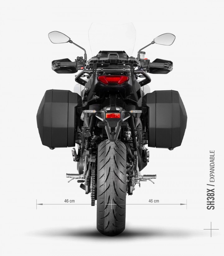 Soportes 3P maletas laterales SHAD Y0TR95IF para Yamaha Tracer 9 (25-26)