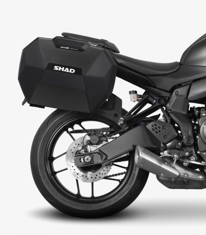 Soportes 3P maletas laterales SHAD Y0MT75IF para Yamaha MT07 (25-26)
