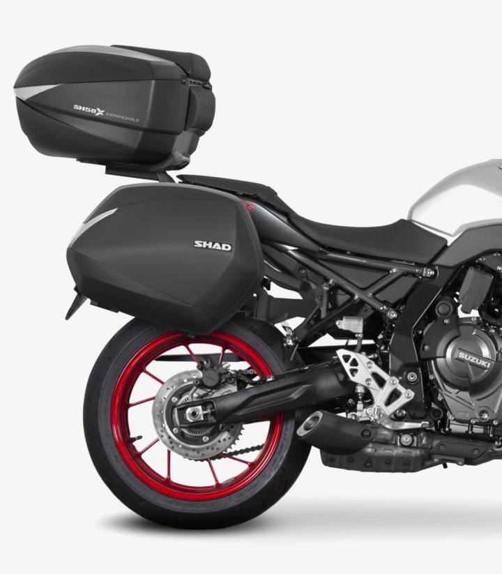 Soporte baúl SHAD S0GS85ST para Suzuki GSX-8 R/S (23-26)