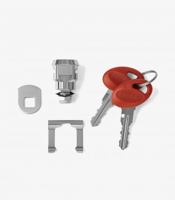 SHAD Red Keys and Lock Barrels Kit for Click System bags X1SESTLR