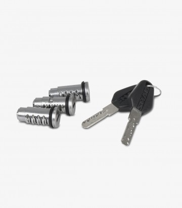 Kit de Llaves Negras y Bombines para Maletas SHAD D1TRBOR