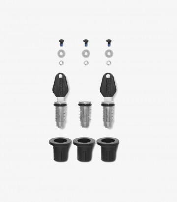 Kit de Llaves Negras y Bombines para Maletas SHAD 203134R 203134R