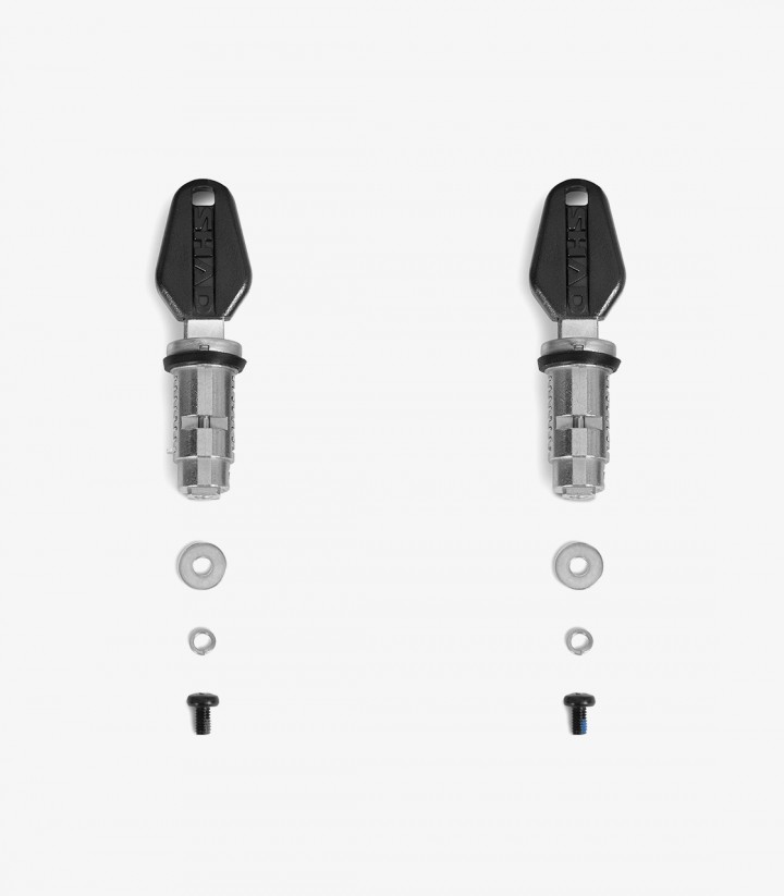 Kit de Llaves Negras y Bombines para Maletas SHAD 204115R