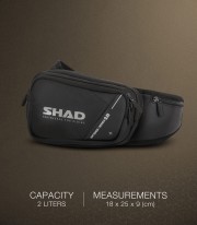 SHAD SL03 Waist Bag 2 L X0SL031