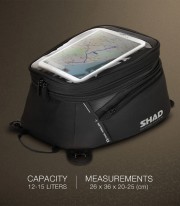 SHAD SL20 Tank Bag 12-15 L X0SL201F