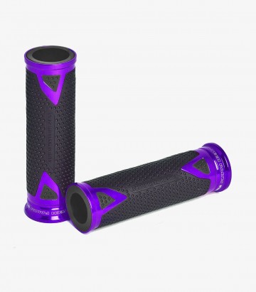Motorradgriffe Radikal 123 mm Farbe Lila von Puig 8191L