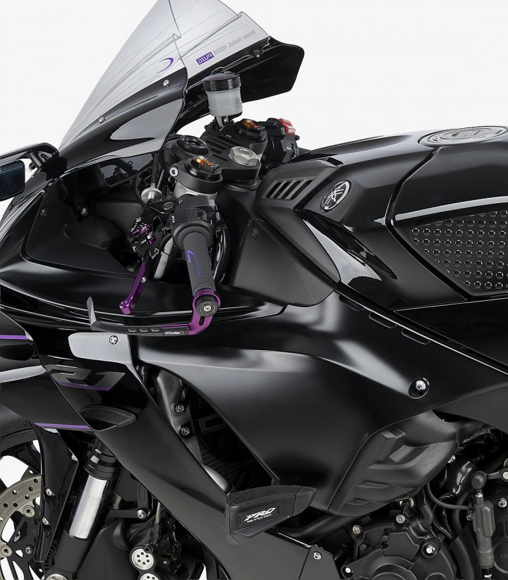 Puños de moto Core color Lila de Puig 20796L
