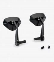 Puig Top-Tech I Mirrors in Black Bar-end 21618Nx2