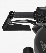 Puig Diablo Mirrors in Black Bar-end 22111N+22112N