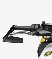 Puig Diablo Mirrors in Black Bar-end 22111N+22112N