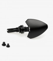 Puig Fold Mirrors in Black Bar-end 20859N+21087N