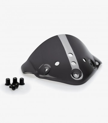 Windschild Puig Cafe Racer Mask universal Dunkel getönt 5273F