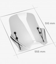 SYM Symphony ST LC 125 (24-26) Puig T.X. Transparent Windscreen 22328W