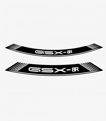 Puig Silver Special Rim Stripes for Suzuki GSX-8R 21959P