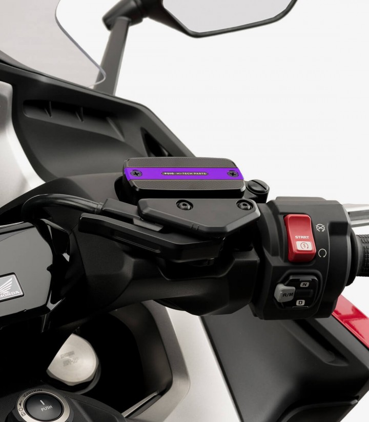 Clutch Fluid Reservoir Cap Puig Lilac 9262L for various Honda models