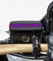 Tapa depósito líquido embrague Puig color Lila 9262L para varios modelos de Honda