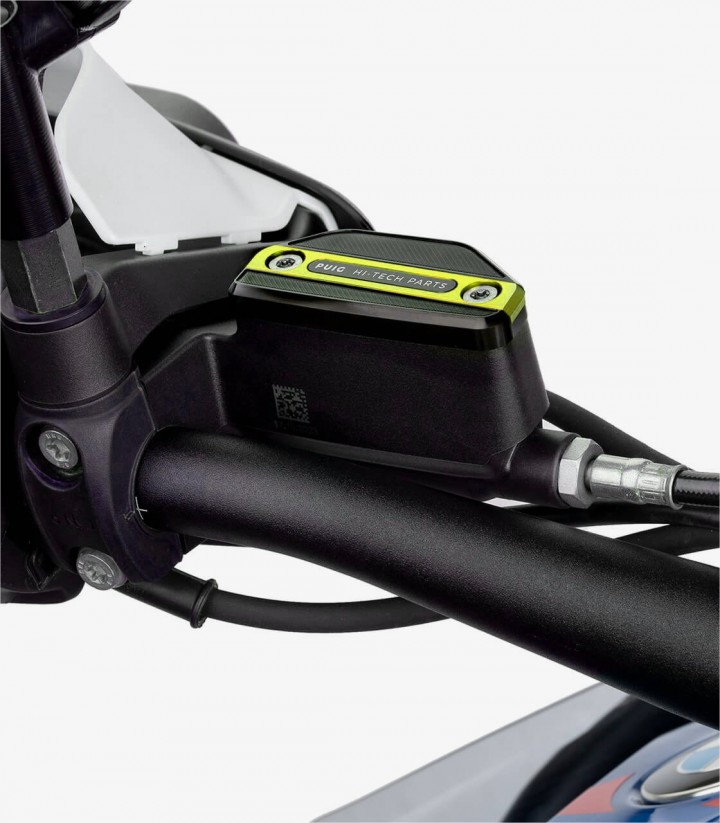 Deckel Puig für den Flüssigkeitsbehälter (Kupplung) in der Farbe Titan 21874Y für BMW R1300GS (23-26), R1300GS Adventure (24-26)