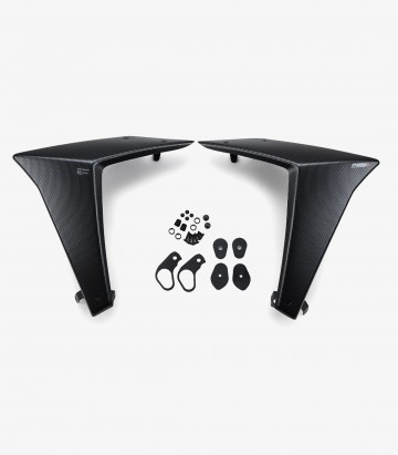 Alerones Laterales Naked 22080C Puig Yamaha MT-09 / SP / Y-AMT (24-26) Símil Carbono