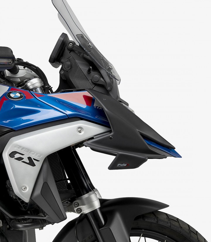 Puig Pista Frontal winglets 22310J BMW R1300GS (23-26) Matte Black