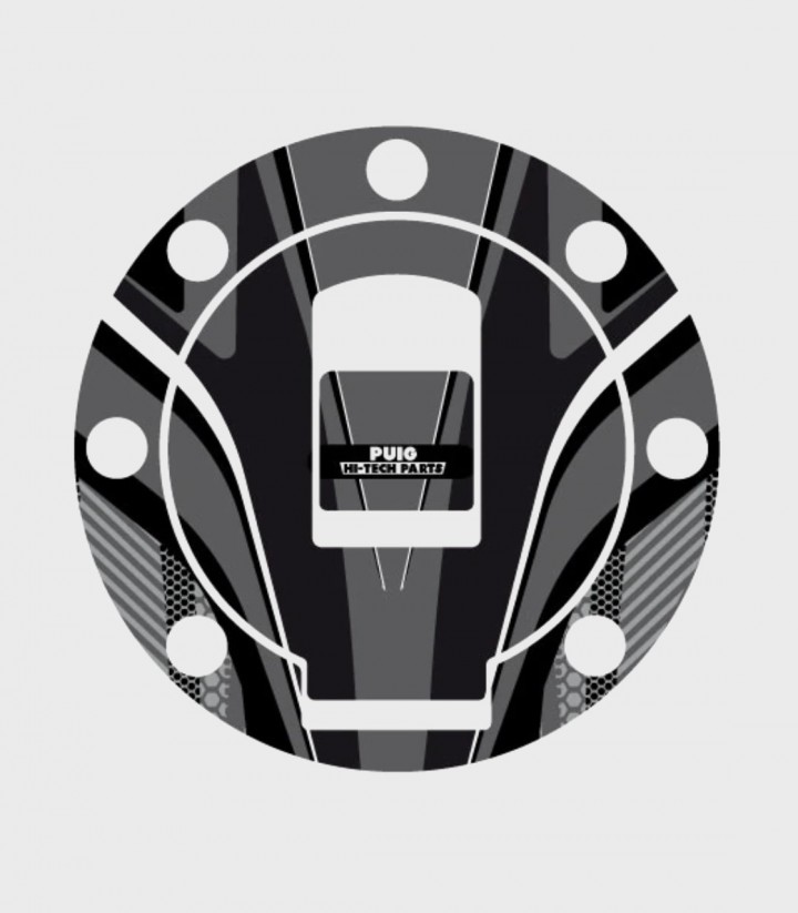 Protector tija Radikal Puig 6322U color Gris para varios modelos de Yamaha