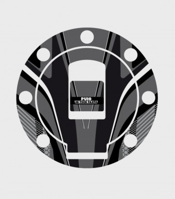 Protector tija Radikal Puig 6322U color Gris para varios modelos de Yamaha