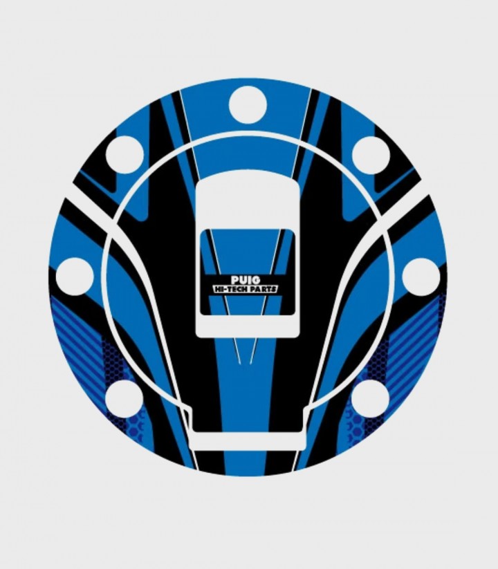 Protector tija Radikal Puig 6322A color Azul para varios modelos de Yamaha