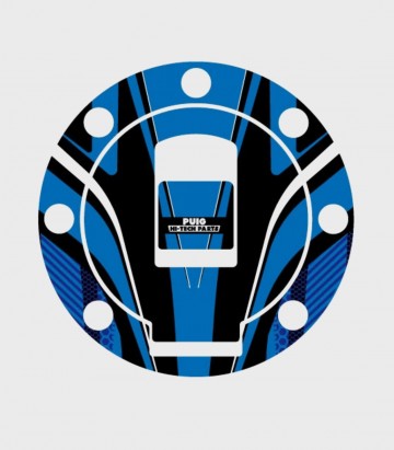 Protector tija Radikal Puig 6322A color Azul para varios modelos de Yamaha