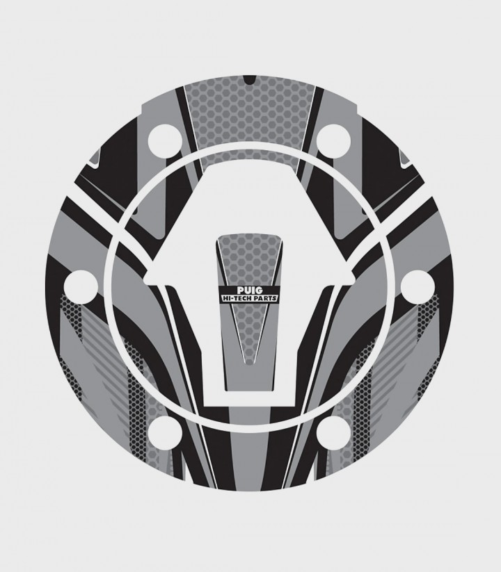 Protector tija Radikal Puig 3696U color Gris para KTM 790 / 890 Adventure (19-25)