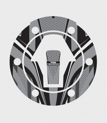 Protector tija Radikal Puig 3696U color Gris para KTM 790 / 890 Adventure (19-25)