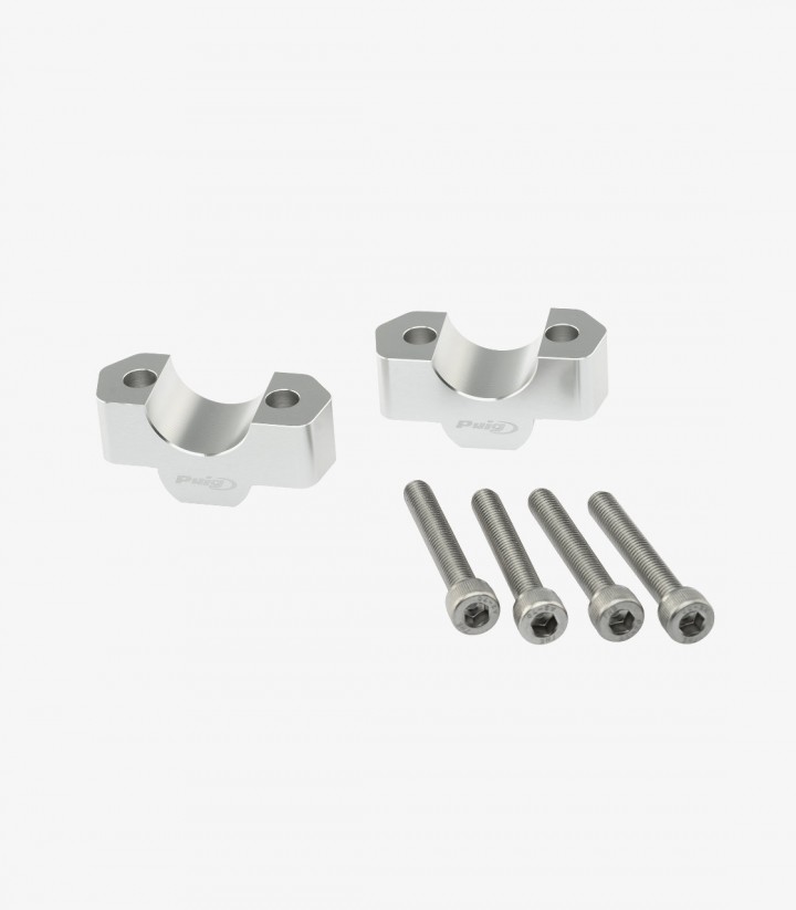 Torretas Puig 22358P para Voge 900DSX (24-26) en Plateado