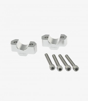 Torretas Puig 22358P para Voge 900DSX (24-26) en Plateado