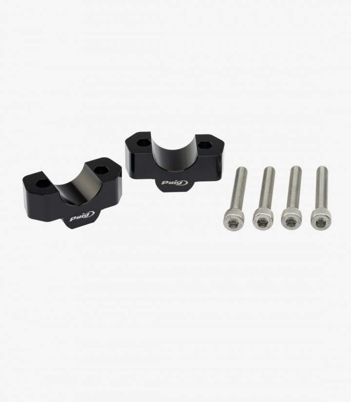 Puig Lenkerböcke 22358N für Voge 900DSX (24-26) in Schwarz