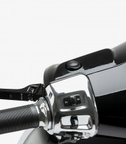 Puig Mirror Thread Caps Black 22340N for various models of Vespa