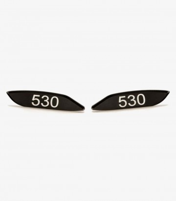 Puig Spiegelabdeckungen in Schwarz Yamaha TMAX 530 (12-19) 7511N