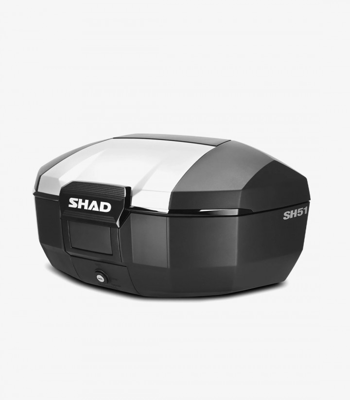 Maleta central SHAD SH51 Aluminio 51 Litros