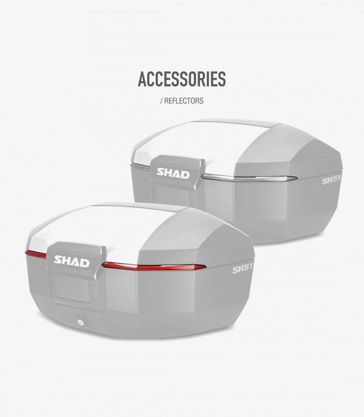 SHAD Topcase SH51 Aluminium 51 Liter